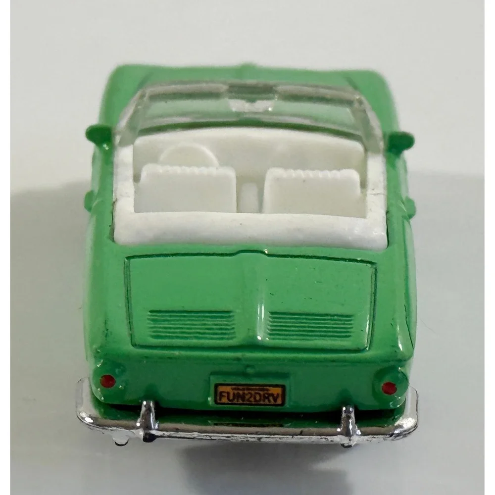 Matchbox Volkswagen Karmann Ghia Type 34 Kids 1:64 Green Convertible Diecast Car